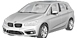 BMW F45 P1E63 Fault Code